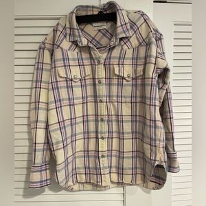 J.Crew plaid shacket; excellent condition!